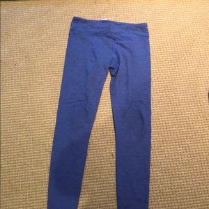 ivivva blue heathered leggings